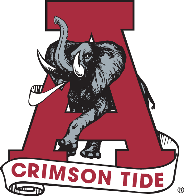 Alabama Crimson Tide 1974-2000 Primary Logo iron on transfers for clothing
